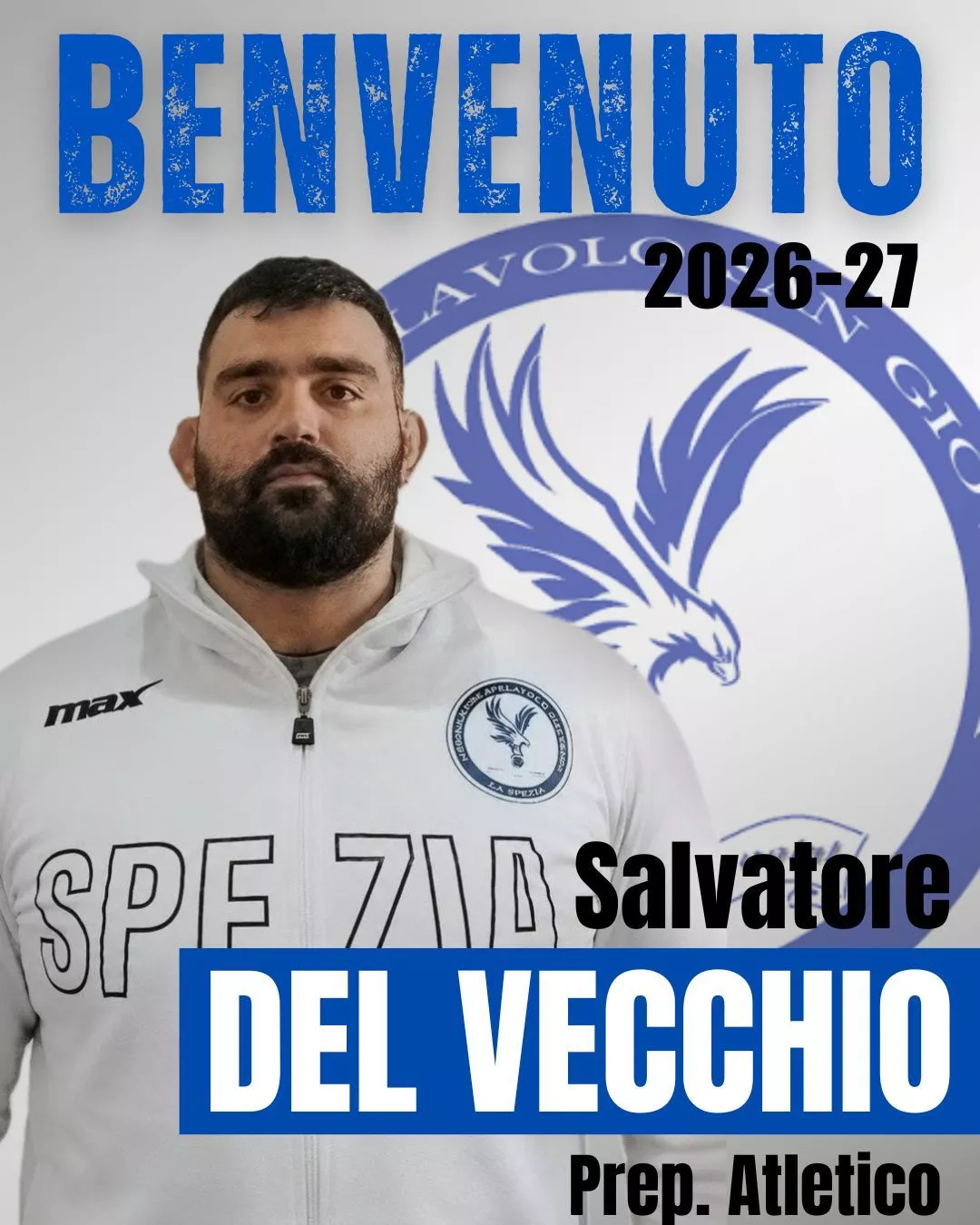 Benvenuto a Salvatore Del Vecchio, nuovo preparatore atletico della societ&agrave; NPSG