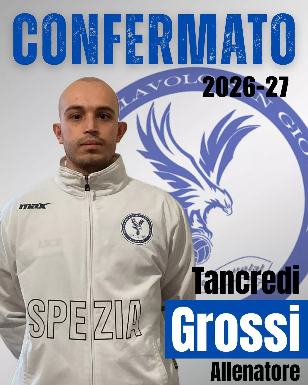 Confermato Tancredi Grossi, allenatore della societ&agrave; NPSG